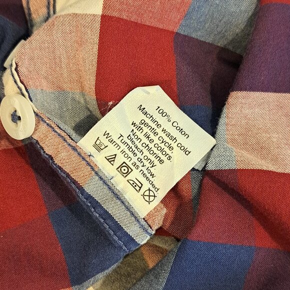 J. Crew Men's Medium Regular Fit 100% Cotton Button Down Shirt Style #C3724 - Picture 8 of 13